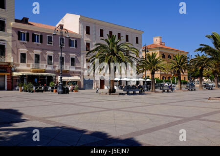 La Maddalena, en Sardaigne, Italie Banque D'Images