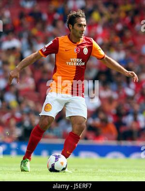 GALATASARAY HAMIT ALTINTOP LONDON UK 03 Août 2013 Banque D'Images