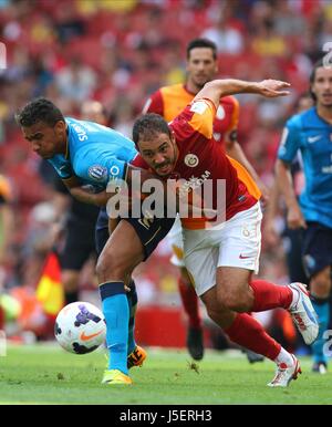DANILO NORDIN AMRABAT V GALATASARAY FC PORTO LONDRES UK 03 Août 2013 Banque D'Images