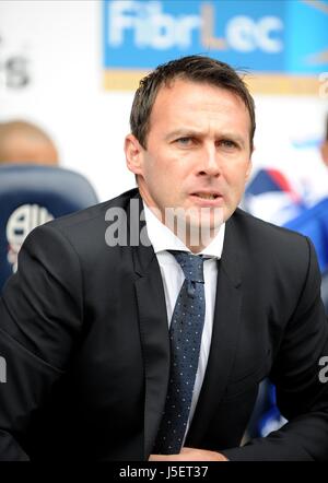 FREEDMAN DOUDIE BOLTON WANDERERS FC MANAGER BOLTON WANDERERS FC MANAGER STADE REEBOK BOLTON ANGLETERRE 10 Août 2013 Banque D'Images