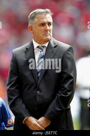 OWEN COYLE Wigan Athletic MANAGER STADE DE WEMBLEY Londres Angleterre 11 Août 2013 Banque D'Images