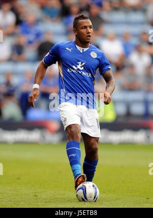 LIAM MOORE Leicester City FC Leicester City FC KING POWER STADIUM LEICESTER ANGLETERRE 11 Août 2013 Banque D'Images