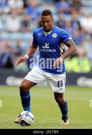 LIAM MOORE Leicester City FC Leicester City FC KING POWER STADIUM LEICESTER ANGLETERRE 11 Août 2013 Banque D'Images