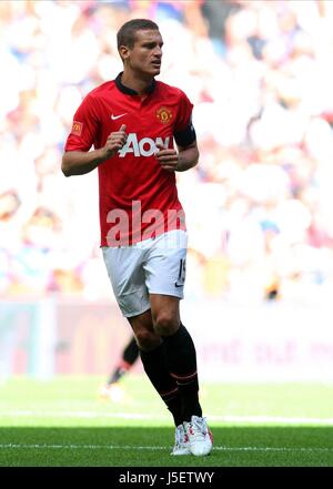 NEMANJA VIDIC MANCHESTER UNITED LONDON UK 11 Août 2013 Photo Stock - Alamy