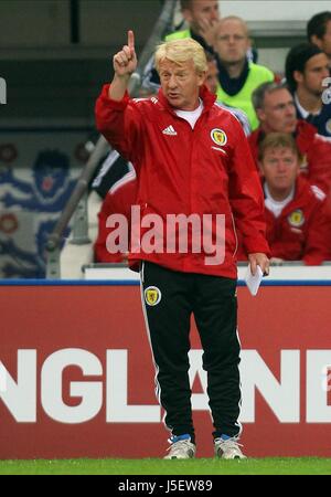 GORDON STRACHAN ECOSSE MANAGER LONDON UK 14 Août 2013 Banque D'Images