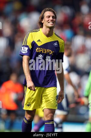 MIGUEL MICHU Swansea City FC Swansea City FC THE HAWTHORNS WEST BROMWICH ANGLETERRE 01 Septembre 2013 Banque D'Images