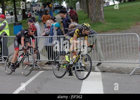 Cyclisme : 7ème Grand Prix cycliste de Montréal 2016.Fabien Grellier de France rider pour l'équipe Direct Energie . Dimanche 11 septembre 2016 Montréal, Qc Banque D'Images