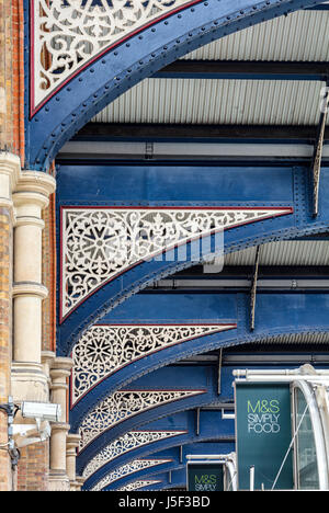 Intérieur de la station Liverpool Street Banque D'Images