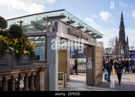Entrée de la Station de Waverley Banque D'Images