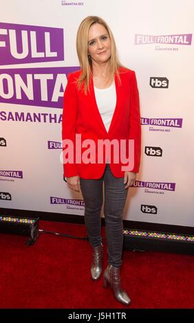 New York, NY, USA. 16 mai, 2017. Samantha Bee aux arrivées pour TBS' FACE AVEC SAMANTHA BEE FYC, événement New World Stages, New York, NY 16 mai 2017. Crédit : Lev Radin/Everett Collection/Alamy Live News Banque D'Images