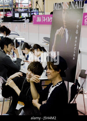 16 mai 2017 - Tokyo, Japon - au cours de l'ongle Forum 2017 au Tokyo Big Sight, le 16 mai 2017. Photo par : Ramiro Agustin Vargas Tabares (crédit Image : © Ramiro Agustin Vargas Tabares via Zuma sur le fil) Banque D'Images