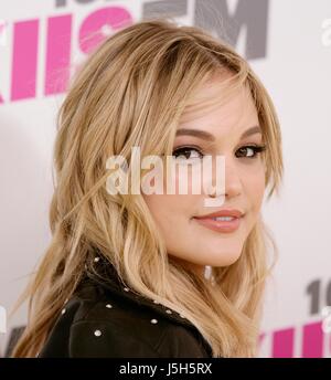 Olivia Holt à KIIS FM pour des arrivées Wango Tango - Arrivées, StubHub Center, Los Angeles, CA, 13 mai 2017. Photo par : JA/Everett Collection Banque D'Images