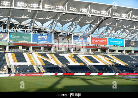 Chester, Pennsylvanie, USA. 17 mai, 2017. L'énergie en stade Talen Chester Pa, domicile de l'équipe de soccer de Philadelphia Union Crédit : Ricky Fitchett/ZUMA/Alamy Fil Live News Banque D'Images