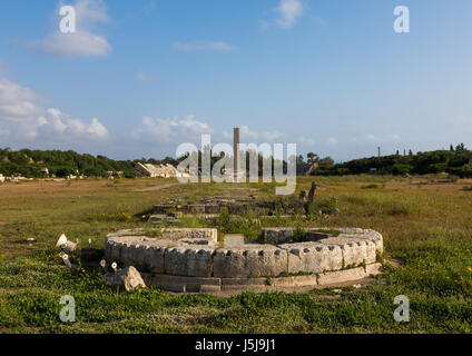 Hippodrome à al Bass site, gouvernorat du Sud, tire, Liban Banque D'Images