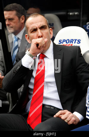 PAOLO DI CANIO Sunderland FC MANAGER ST.JAMES NEWCASTLE ANGLETERRE 14 Avril 2013 Banque D'Images