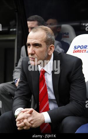 PAOLO DI CANIO Sunderland FC MANAGER ST.JAMES NEWCASTLE ANGLETERRE 14 Avril 2013 Banque D'Images