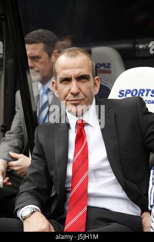 PAOLO DI CANIO Sunderland FC MANAGER ST.JAMES NEWCASTLE ANGLETERRE 14 Avril 2013 Banque D'Images