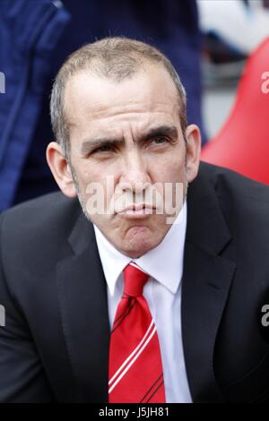 PAOLO DI CANIO Sunderland FC MANAGER STADIUM OF LIGHT SUNDERLAND ANGLETERRE 20 Avril 2013 Banque D'Images