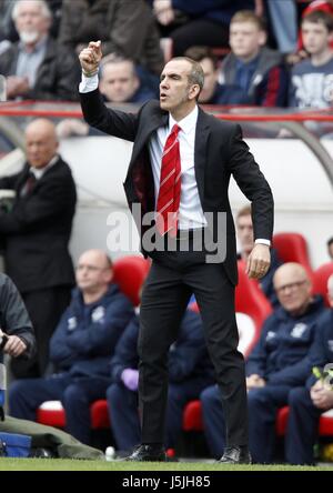 PAOLO DI CANIO Sunderland FC MANAGER STADIUM OF LIGHT SUNDERLAND ANGLETERRE 20 Avril 2013 Banque D'Images