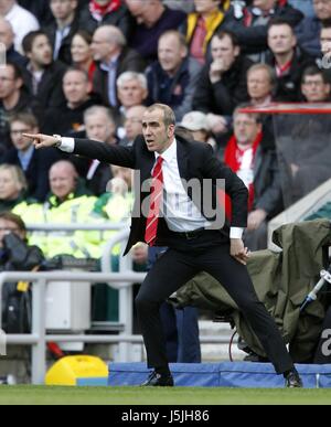 PAOLO DI CANIO Sunderland FC MANAGER STADIUM OF LIGHT SUNDERLAND ANGLETERRE 20 Avril 2013 Banque D'Images