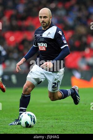 JACK SMITH MILLWALL FC LONDON ENGLAND UK 13 avril 2013 Banque D'Images