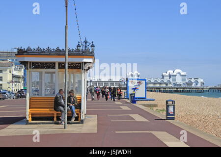 South Parade Pier, South Street, Southsea, Portsmouth, Hampshire, Angleterre, Grande-Bretagne, Royaume-Uni, UK, Europe Banque D'Images
