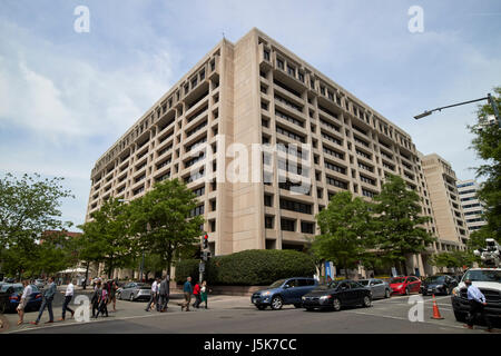 Fonds monétaire international FMI HQ1 siège bâtiment Washington DC USA Banque D'Images