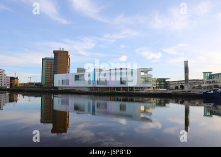 Belfast Waterfront est une conférence multi-usage et de divertissements, à Belfast, en Irlande du Nord. Banque D'Images