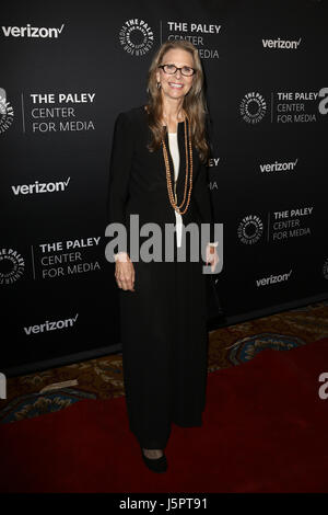 New York, USA. 18 mai, 2017. L'actrice Lindsay Wagner assiste au Paley Distinctions : Hommage aux femmes à la télévision au Cipriani Wall Street le 17 mai 2017 à New York, NY, USA. Credit : AKPhoto/Alamy Live News Banque D'Images