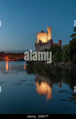 Blackrock Castle sur la rivière Lee, près de la ville de Cork, Cork, Irlande Banque D'Images