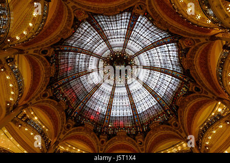 Toit Galerie Lafayette Banque D'Images