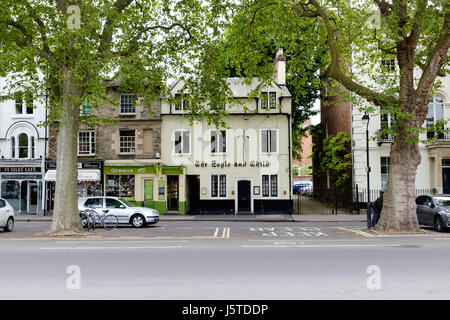 L'aigle et de l'enfant pub Oxford. Le célèbre repaire des Inklings y compris J R R tolkien et C S Lewis Banque D'Images