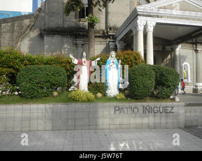 Caloocan City 0001 Cathédrale San Roque 20 Banque D'Images