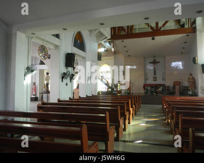 03415 Saint Jean Marie Vianney Église Paroissiale Cembo, Makati City 10 Banque D'Images