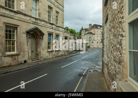 Après-midi de printemps orageux de Cirencester, Gloucestershire, Angleterre. Banque D'Images