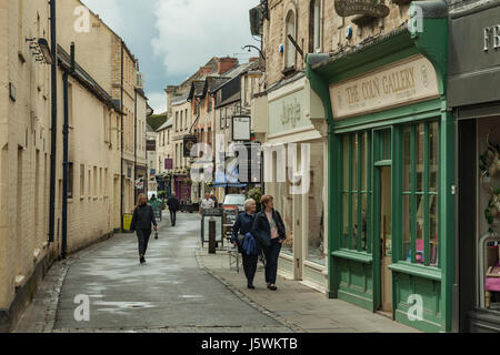 Après-midi de printemps à Cirencester, Gloucestershire, Angleterre. Banque D'Images