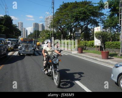 Parc de la rivière Pasig 0291 Cembo West Rembo Makati City J. P. Rizal Street 01 Banque D'Images