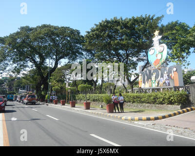 Parc de la rivière Pasig 0291 Cembo West Rembo Makati City J. P. Rizal Street 17 Banque D'Images