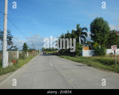 Cette image du début du XXe siècle représente les rizières, les routes et le paysage rural de Salapungan, Magumbali et Candaba à Pampanga, aux Philippines, capturant la vie agricole de la région. Banque D'Images