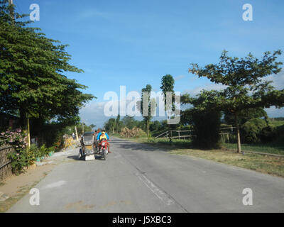 Cette image de 1910 représente les rizières et les routes de Salapungan, Magumbali, et Candaba, Pampanga. La scène capture le paysage agricole et l'infrastructure rurale de la région à l'époque. Banque D'Images