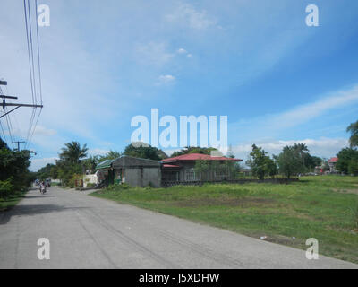 Site de construction 04863 Palanas Bagong Barrio Pandi, Bulacan Farm Market Road 24 Banque D'Images