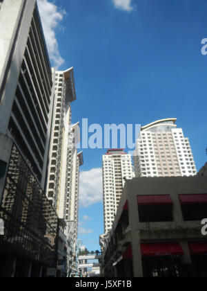 Fait référence à une zone spécifique de Quezon City, le Centre Araneta, connu pour ses grands espaces commerciaux et de divertissement, situé à Cubao. Banque D'Images