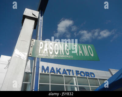 03498 Station Magallanes Chino Roces Bangkal EDSA Avenue Makati City 38 Banque D'Images