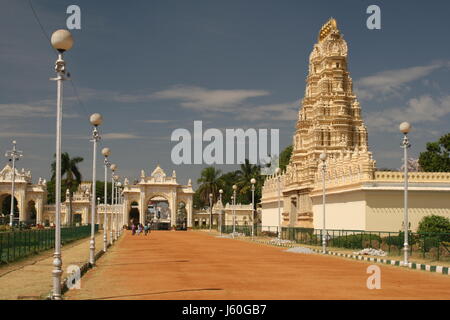 Temple du sultan de Mysore Banque D'Images