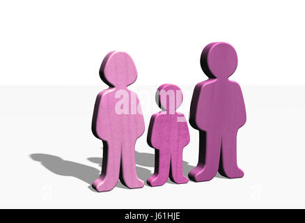 Femme enfant famille famille parents physiques homme femme parents physiques mère Banque D'Images