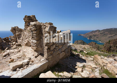 Ruines de l'ancienne antioche cragum ad situé dans les montagnes près de g Banque D'Images