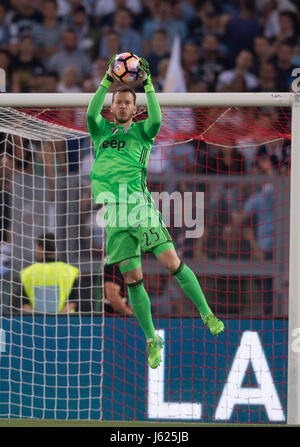 Rome, Italie. 17 mai, 2017. Neto (Juventus) Football/soccer : Coppa Italia (TIM Cup) dernier match entre la Juventus 2-0 SS Lazio au Stadio Olimpico à Rome, Italie . Credit : Maurizio Borsari/AFLO/Alamy Live News Banque D'Images