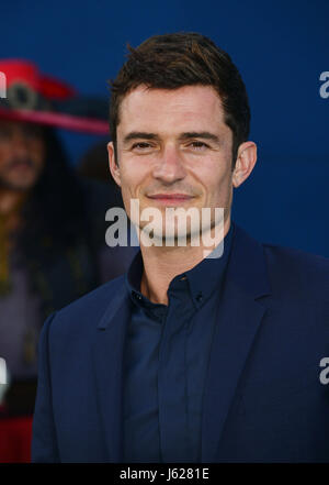 Los Angeles, USA. 18 mai, 2017. Orlando Bloom 038 arrivant à la Pirates des Caraïbes- Dead Men Tell No Tales Première au Dolby Theatre de Los Angeles. Le 18 mai 2017. Credit : Tsuni / USA/Alamy Live News Banque D'Images