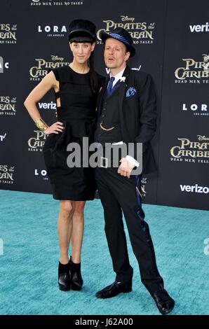 Los Angeles, CA, USA. 18 mai, 2017. au niveau des arrivées pour PIRATES DES CARAÏBES : Dead Men TELL NO TALES Premiere, le Kodak Theater à Hollywood et Highland Center, Los Angeles, CA, 18 mai 2017. Credit : Elizabeth Goodenough/Everett Collection/Alamy Live News Banque D'Images