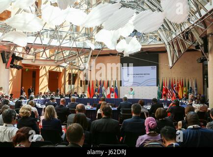 Berlin. 19 mai, 2017. Photo prise le 19 mai 2017 présente une vue de la G20 des ministres de la santé réunion à Berlin, capitale de l'Allemagne. Le G20 de la réunion des ministres de la Santé ont démarré le vendredi et se poursuivra jusqu'à samedi. Credit : Shan Yuqi/Xinhua/Alamy Live News Banque D'Images